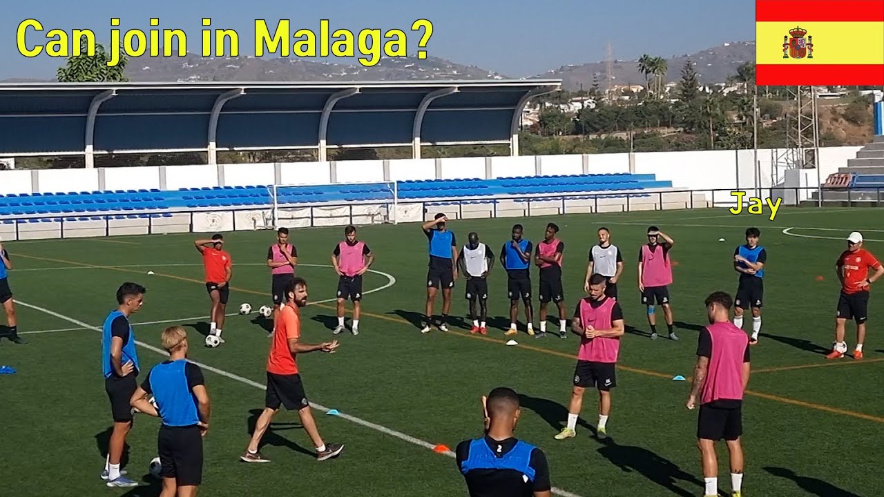 I Got training opportunity for a football team in Malaga EP.2