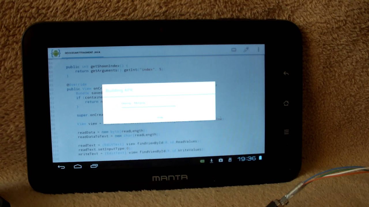 Connect FTDI chip to Android tablet