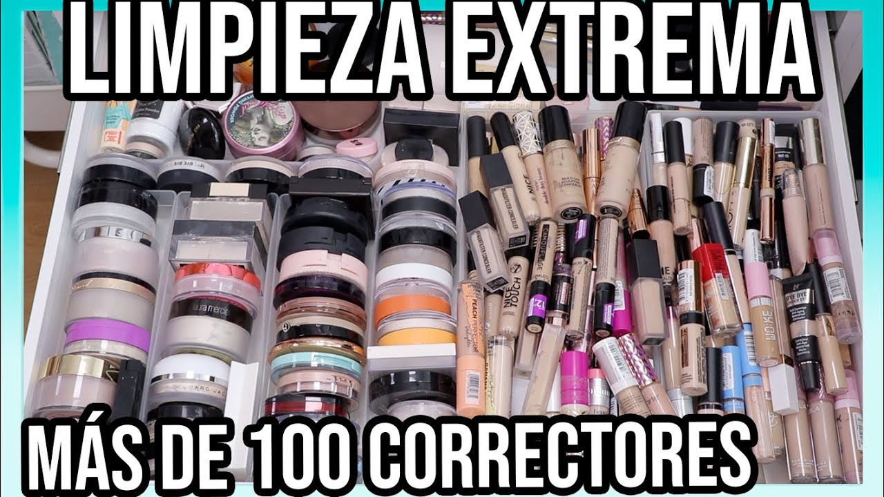 MINI REVIEW CORRECTORES | Limpiando y Organizando mi colección CORRECTORES Y POLVOS