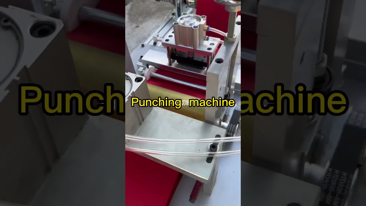 Pneumatic punching and cutting machine  #factory #punchingmachinefactory