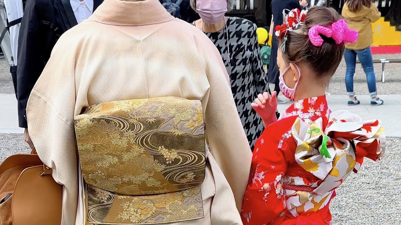 La prima volta in Kimono da adulti per Miiwa - Shichigosan