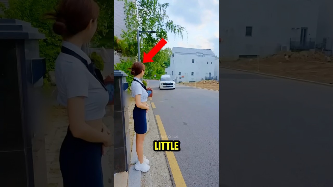 Она всё время открывала не ту дверь 😭🚗