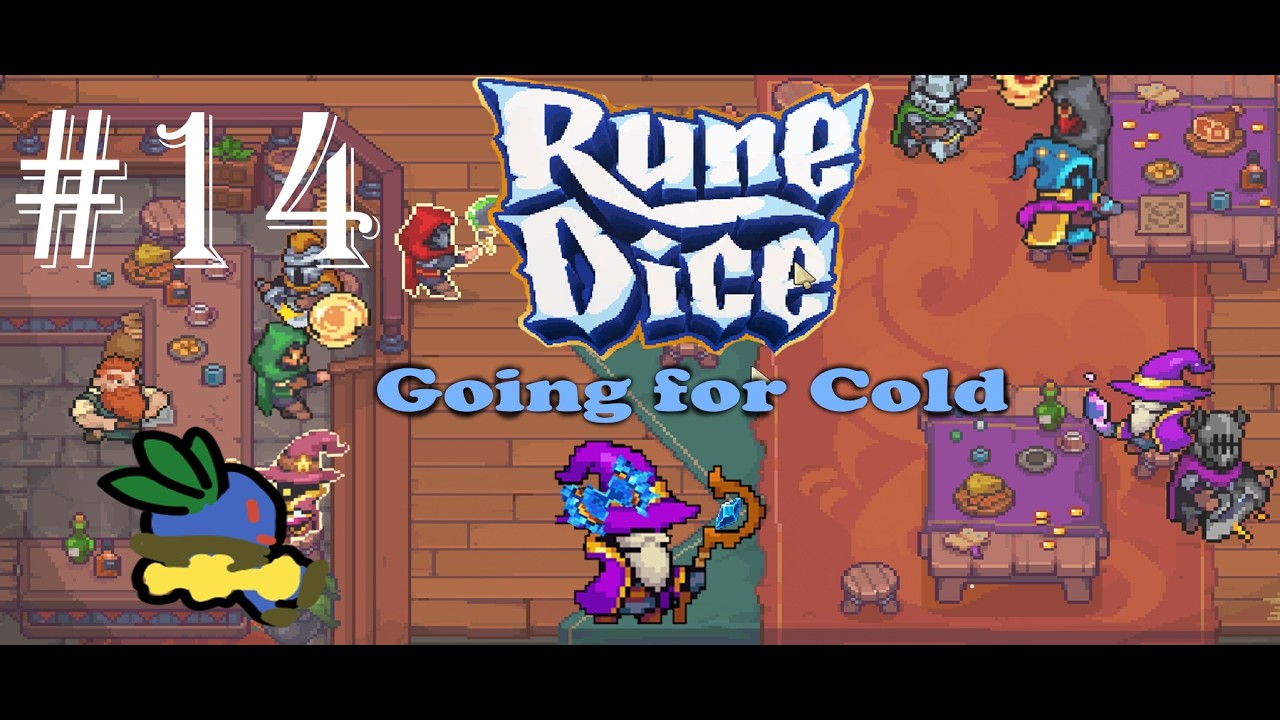 Arcane Wizard of the freezing cold - Rune Dice 14