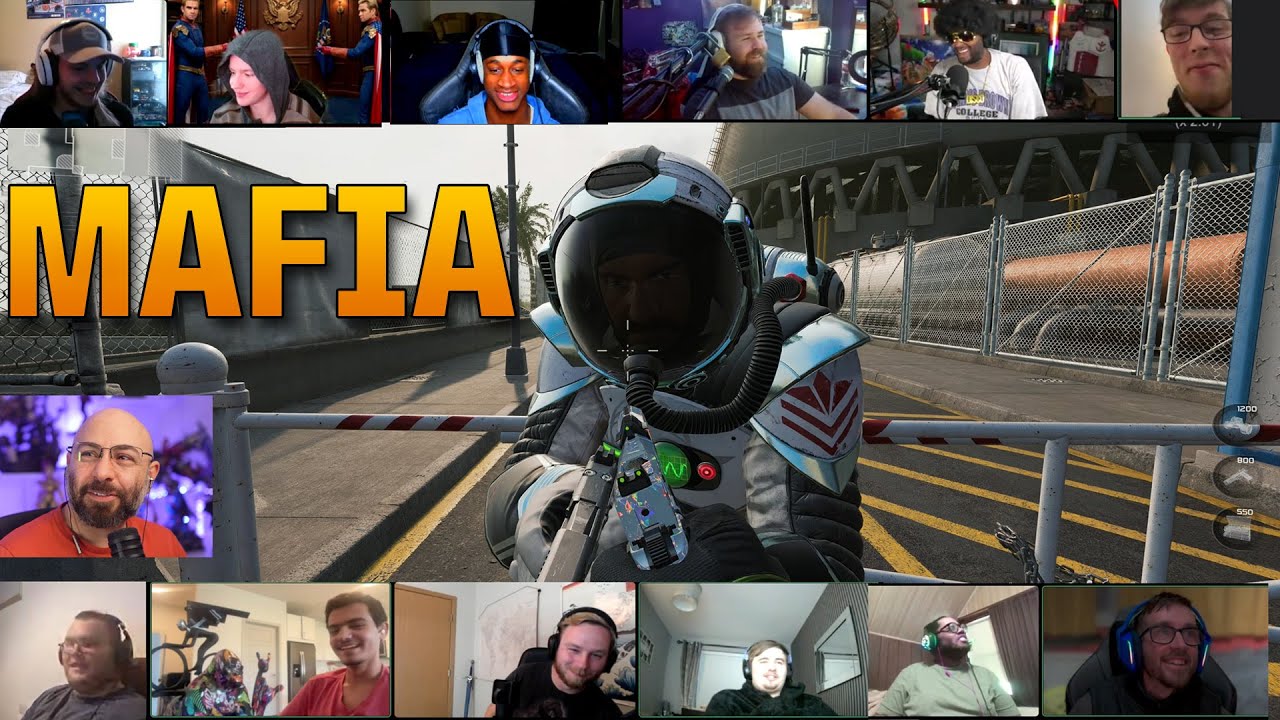 Every Player Has A Camera On - Mafia in BO7