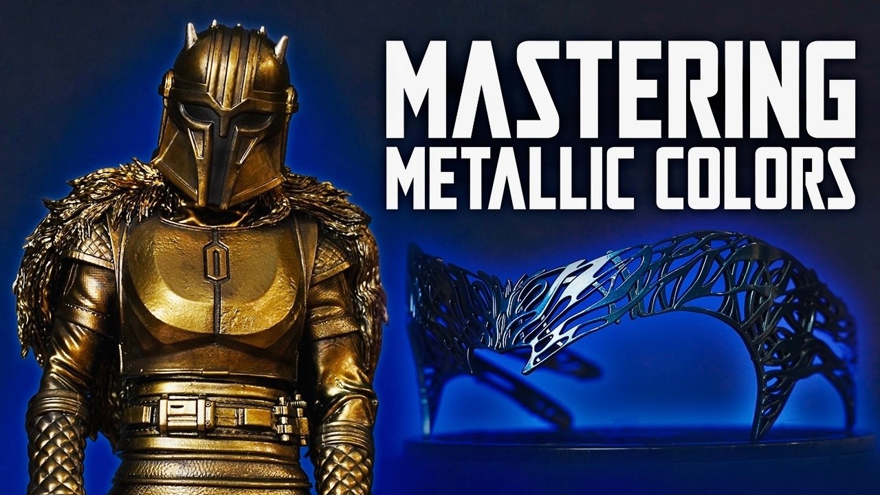 How to Paint ANY Metallic Color