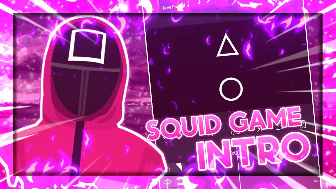 Squid Game Intro Tutorial (In Your Phone) | Alight Motion 3.10.2 |