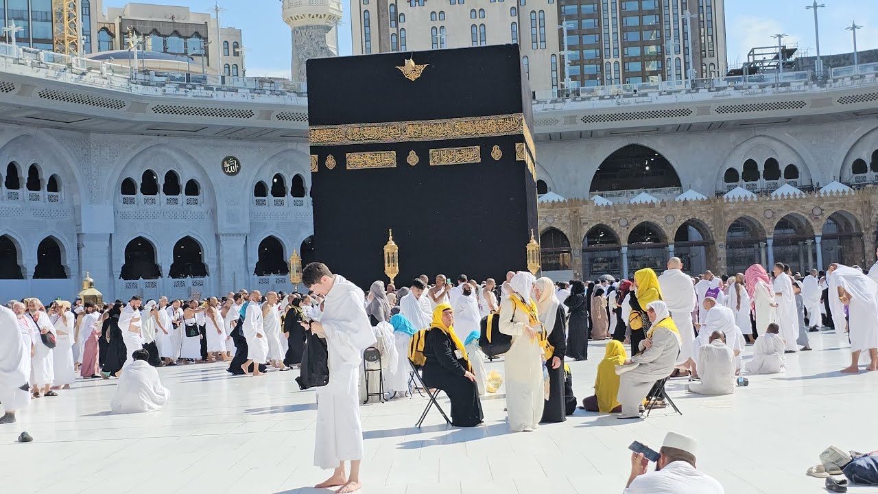 Visiting KAABA Sharif | 1 January 2025  | Live🔴 Makkah Clock Tower | ZAMZAM Tower | Masjid Al Haram
