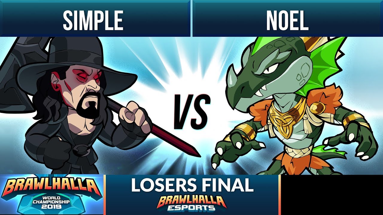 simpLe vs noeL - Losers Final - Brawlhalla World Championship 2019 1v1