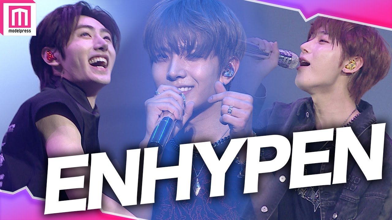 【LIVE】ENHYPEN「SHOUT OUT」披露！ステージ走り回り会場を盛り上げる『KROSS vol.2』【엔하이픈】