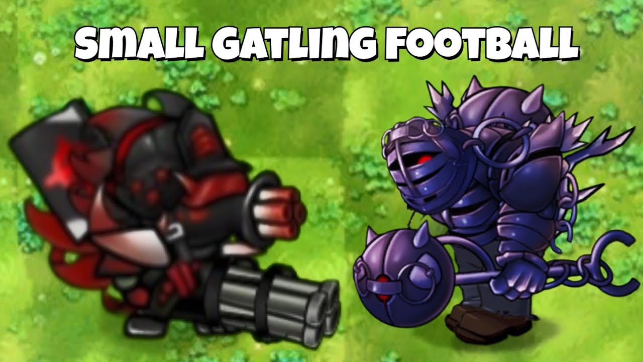 PvZ Fusion 3.2.1 ⚽ Small Gatling Football 🎖️ Tiểu Thuyền Trưởng Chỉ Huy Đội Quân Súng Máy #PvZ