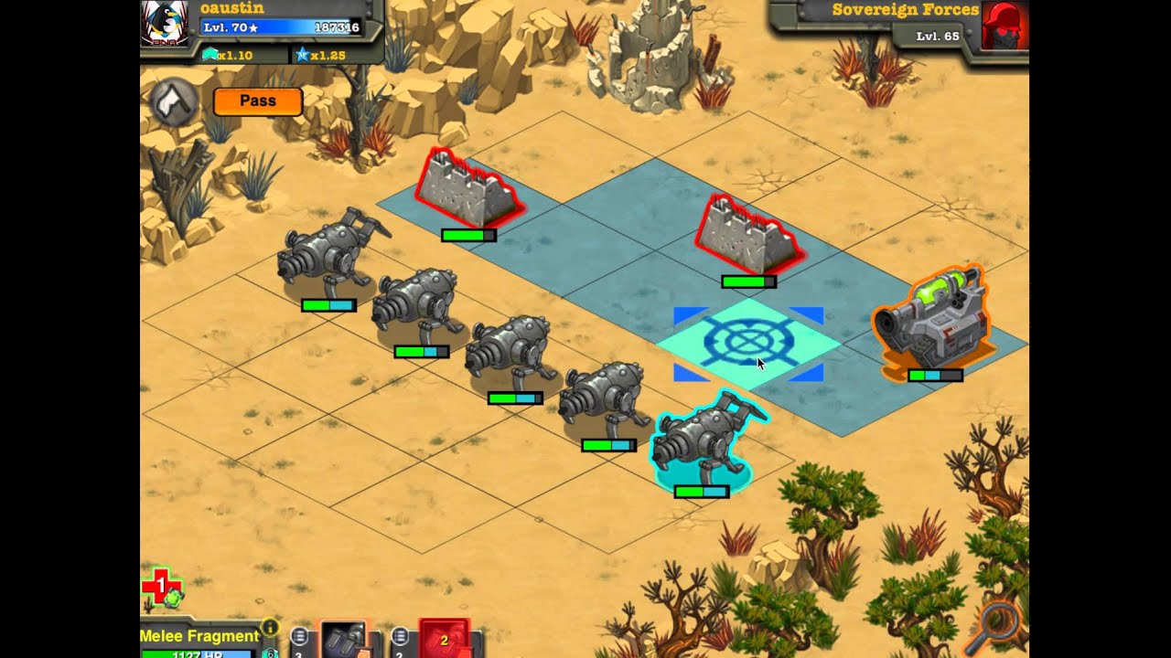 Boss Strike 16 - AS formation
