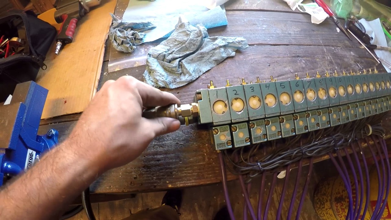 Robot Drummer Animatronic Project PART 5: Valves