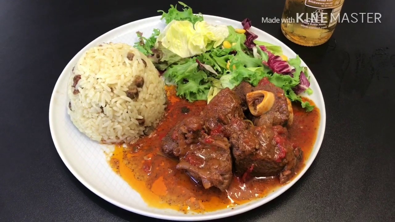 Dominican Brown Stew Goat