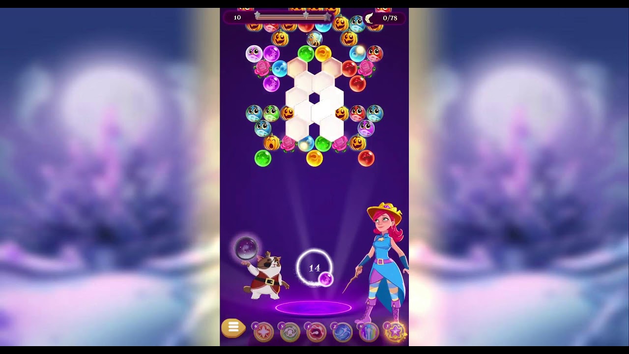 Bubble Witch 3 Saga LIVE Gaming - LEVEL 10085 = 10090 - 1-1-2026