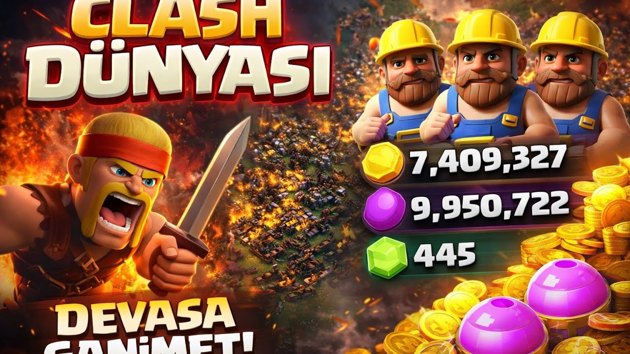 Ganimet kastık ve inşaatçıları doldurduk iyi seyirler 