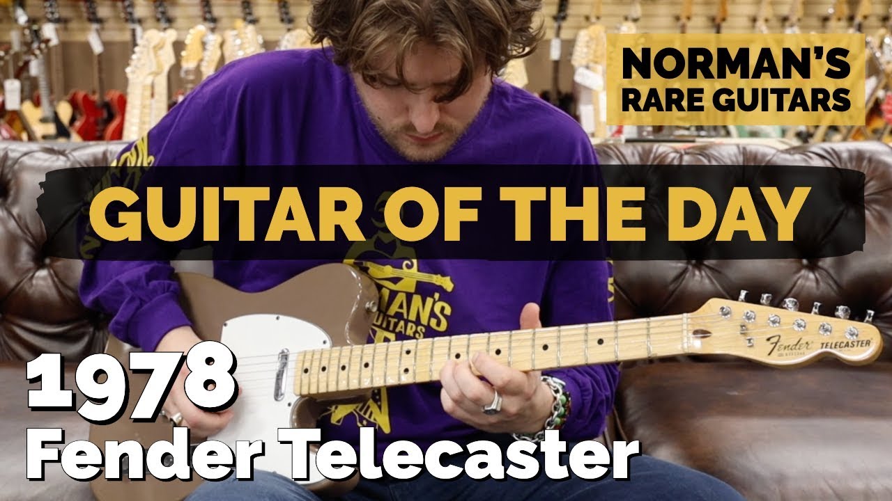 Guitar of the Day: 1978 Fender Telecaster Sahara Taupe | Norman's Rare Guitars