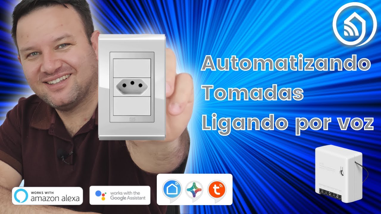 Como Automatizar tomadas #tomada #sonoff #alexa