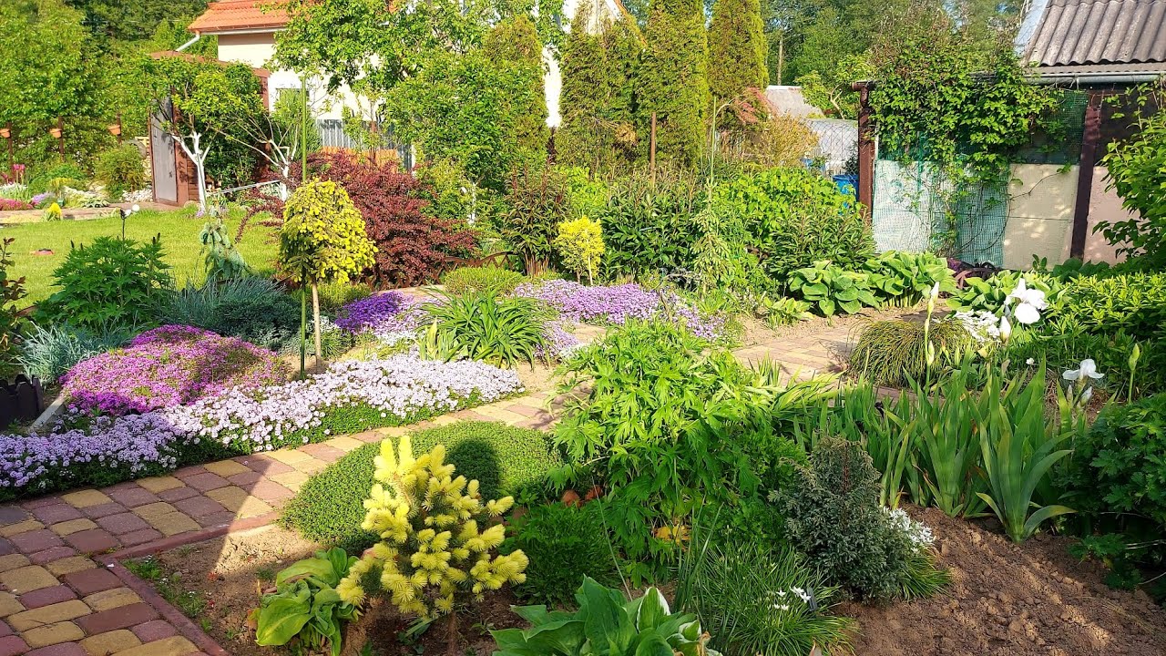 Дача на пороге лета🌞. Одна красота сменяет другую🌷🍀🌼. Садовые работы.🤗