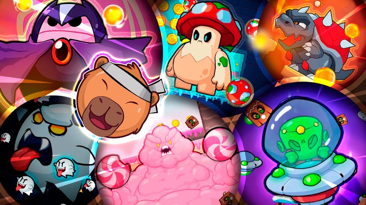 CAPYBARA VS TODOS LOS BOSSES 💥🤯 | CAPYBARA ALL BOSSES
