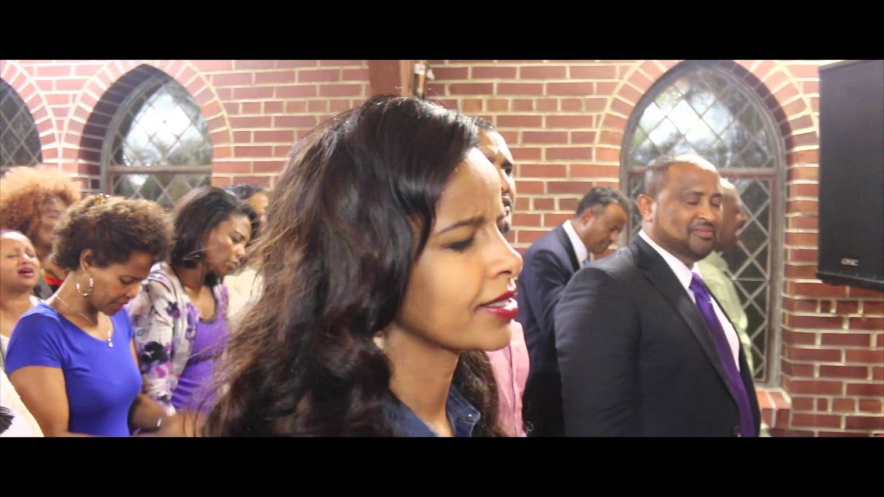 New lily Tilahun P  Dawit Molalign and P Beniam H Mariam at Chris The Son Of God Church  Woriship Ni