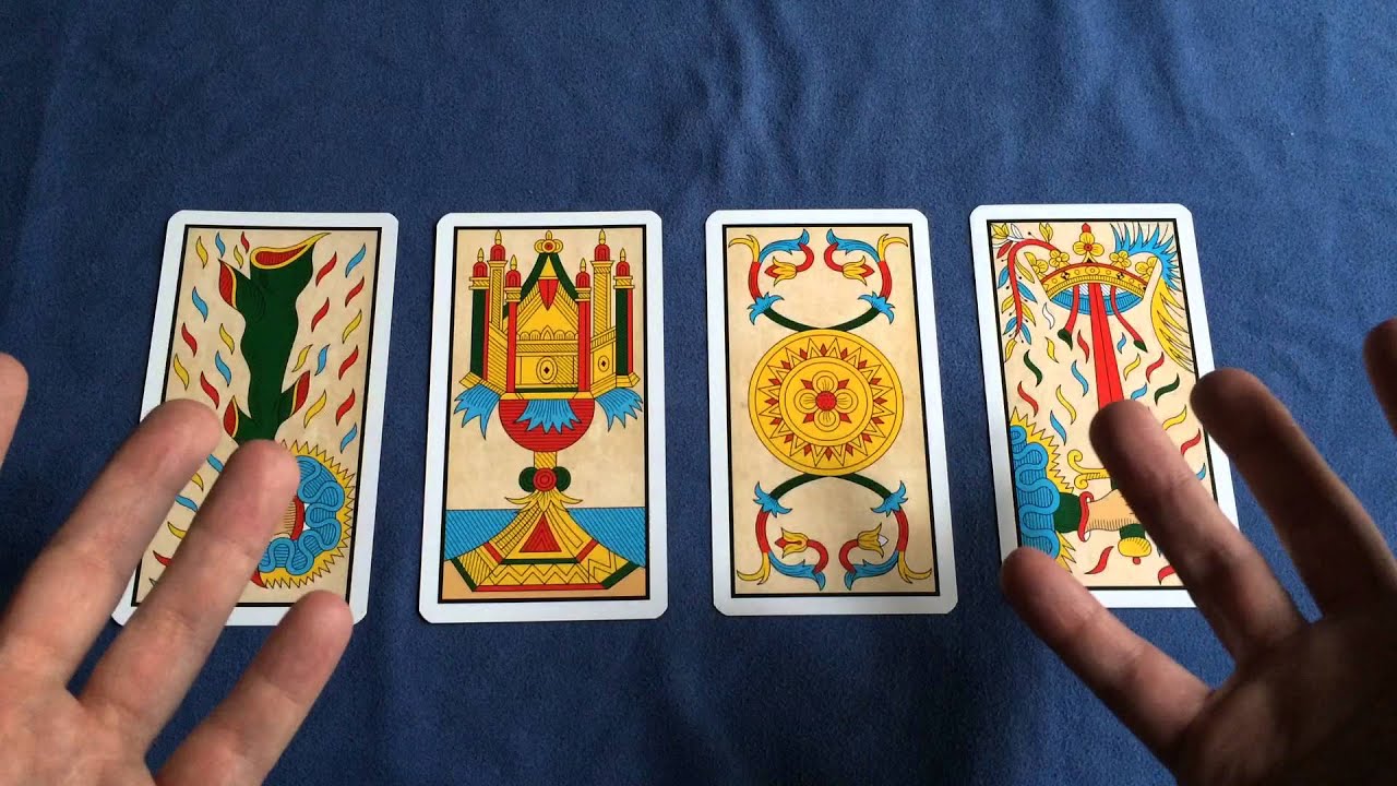☀️ [TAROT DE MARSEILLE] Les 4 Familles du Tarot de Marseille