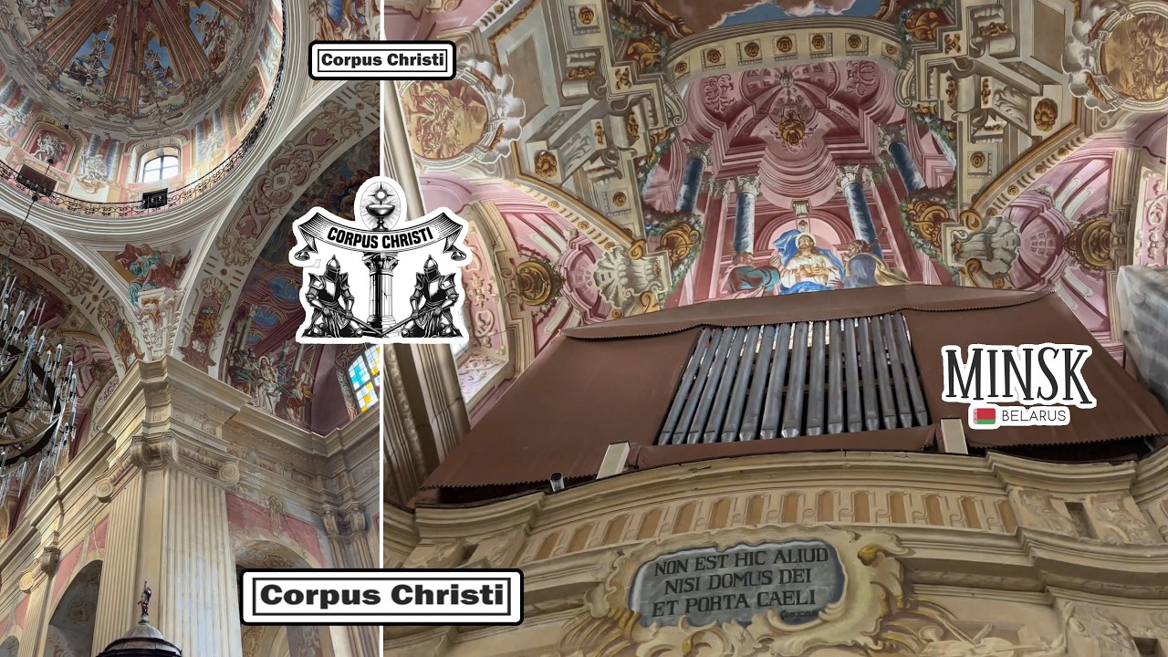 Corpus Christi Church in Nesvizh: Private Guided Tour of the Interior Architecture.