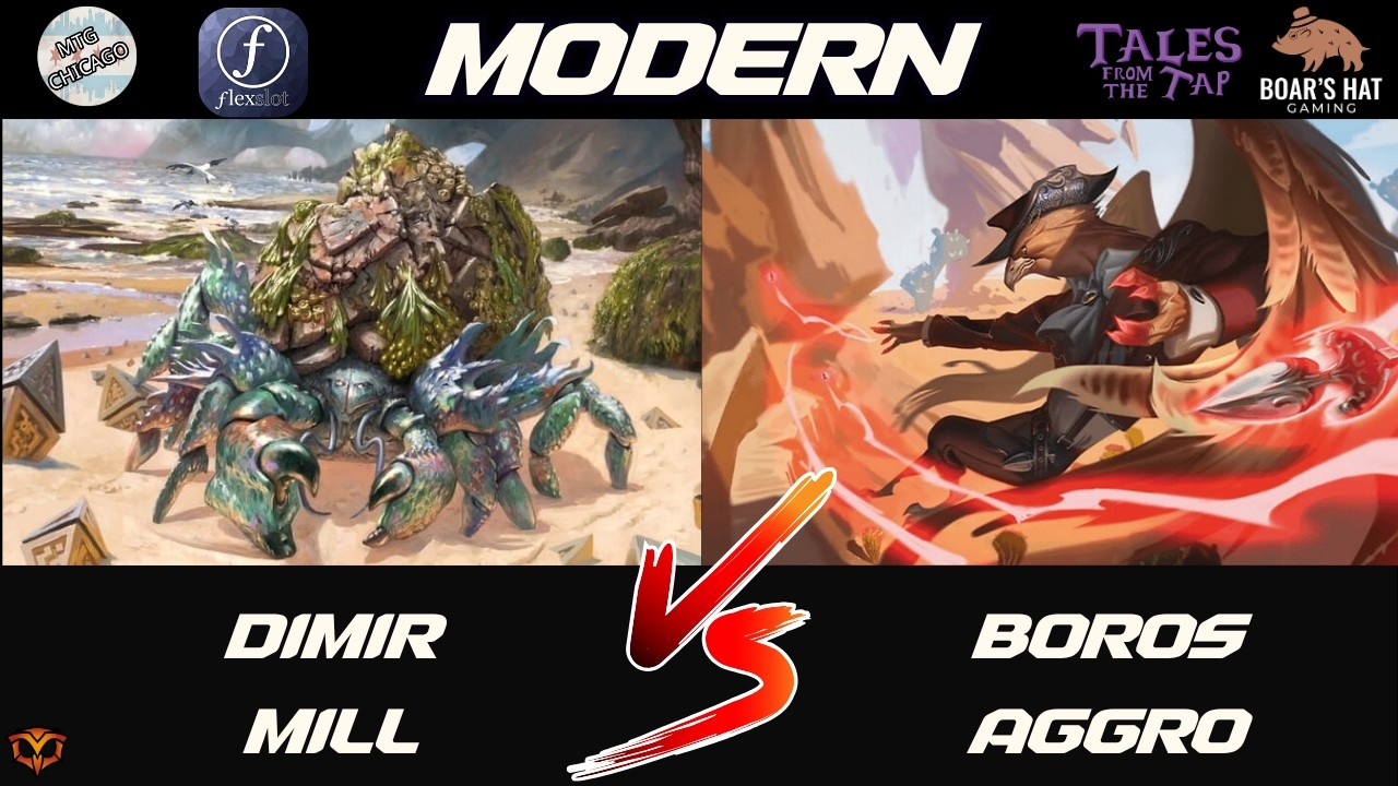 Mill VS Boros Aggro [MTG Modern]