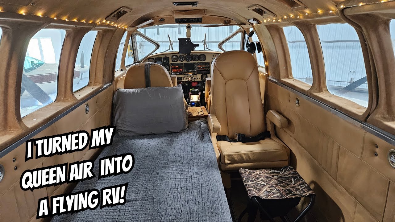 I Turned My Airplane Into A Flying RV!