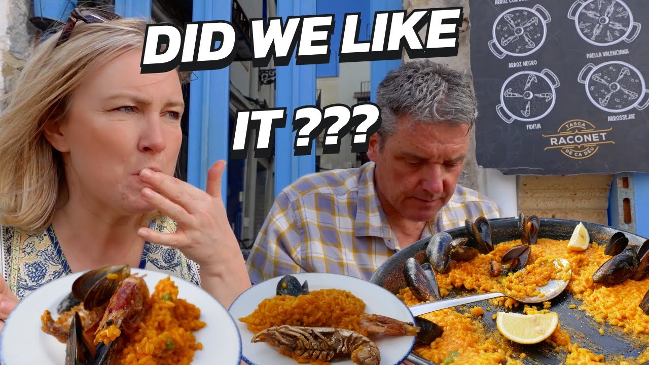 TRYING NEW FOOD! - Motorhome trip to Spain