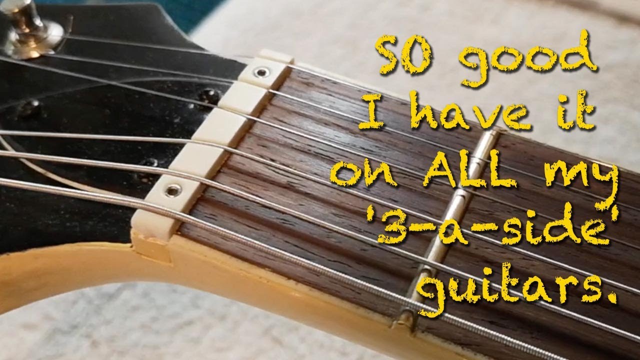 Reloved Guitars 'custom adjustable Tusq nut' - rationale