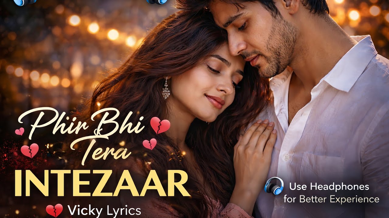 Phir Bhi Tera Intezaar 💔❤️ | Heart Touching Love Song 2026 | Emotional Song | Vicky Lyrics