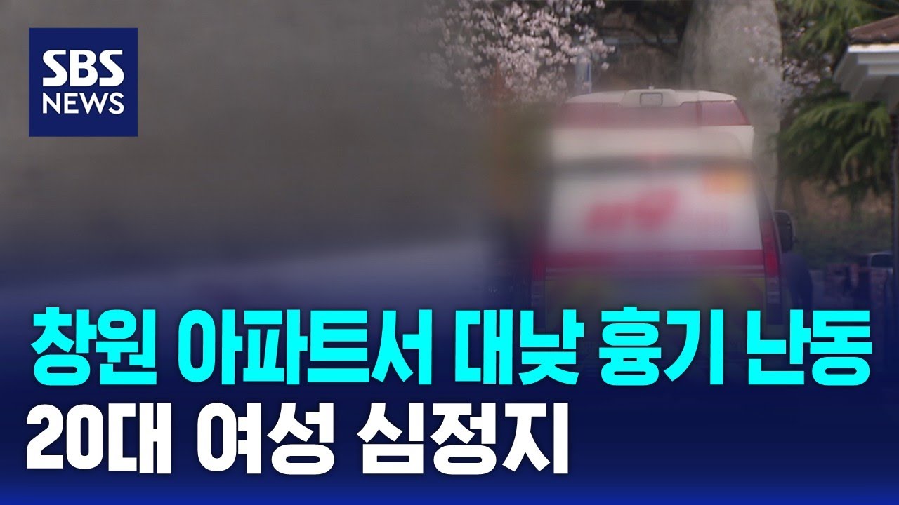 창원 아파트서 대낮 흉기 난동&hellip;20대 여성 심정지 / SBS