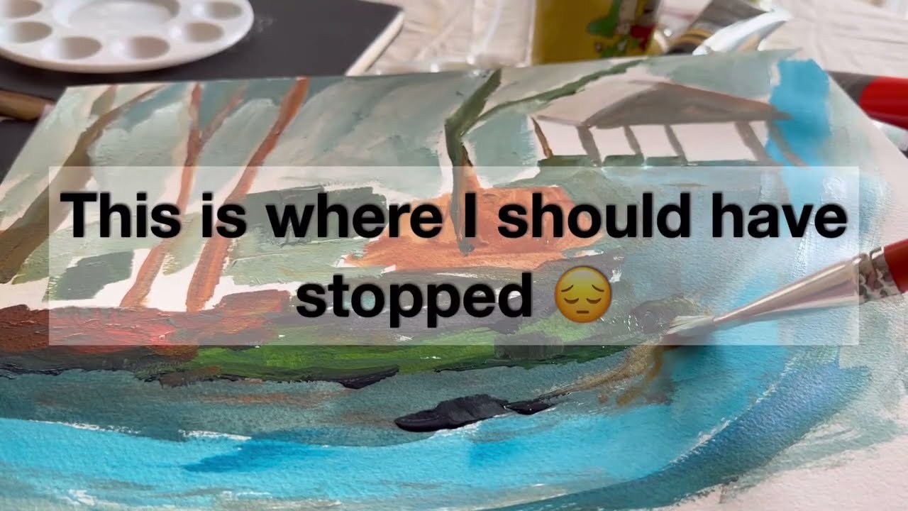 12 Paintings in 3 Days | My Peaceful Bay St. Louis Art Retreat