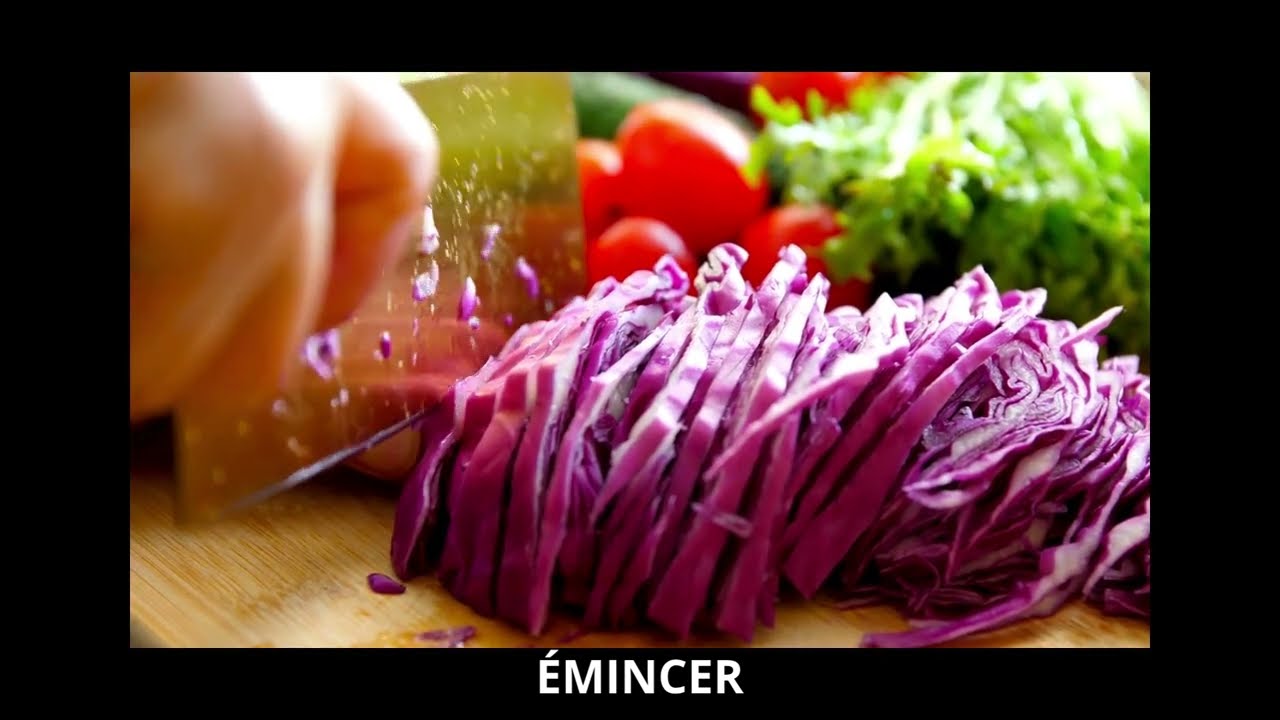 VERBES DE CUISINE EN FRANÇAIS