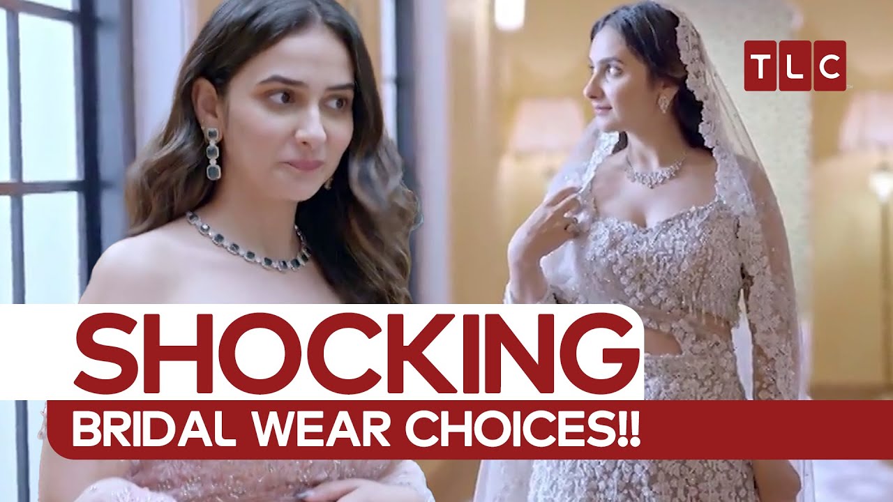 Natasha and Steffi's Bridal Wear Dilemma | Bridal Lehengas | Say Yes To The Dress | TLC India