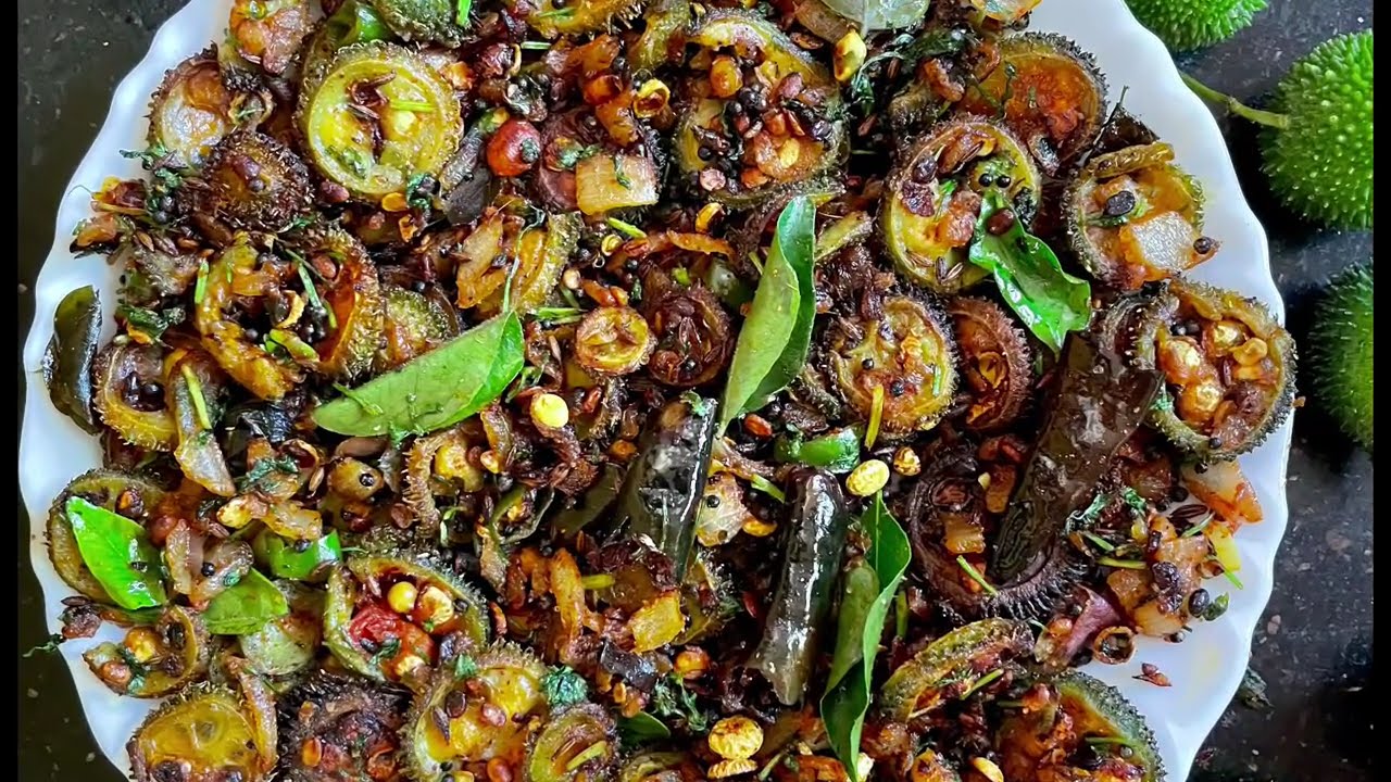 AAKAKARAKAYA KOTHIMERA FRY |  SPINYGOURD FRY