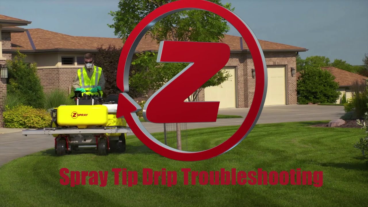 Stopping Spray Tip Dripping | Z-Spray Spray System | Z Turf Equipment