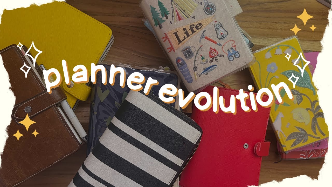 My Planner Evolution: How Planning Transformed Me📚|Kikki K, Filofax, Hobonichi, Kate Spade #planner