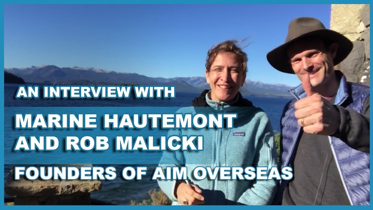 Marine Hautemont and Rob Malicki, Founders of AIM Overseas [Innovator Diaries Vid-Cast]