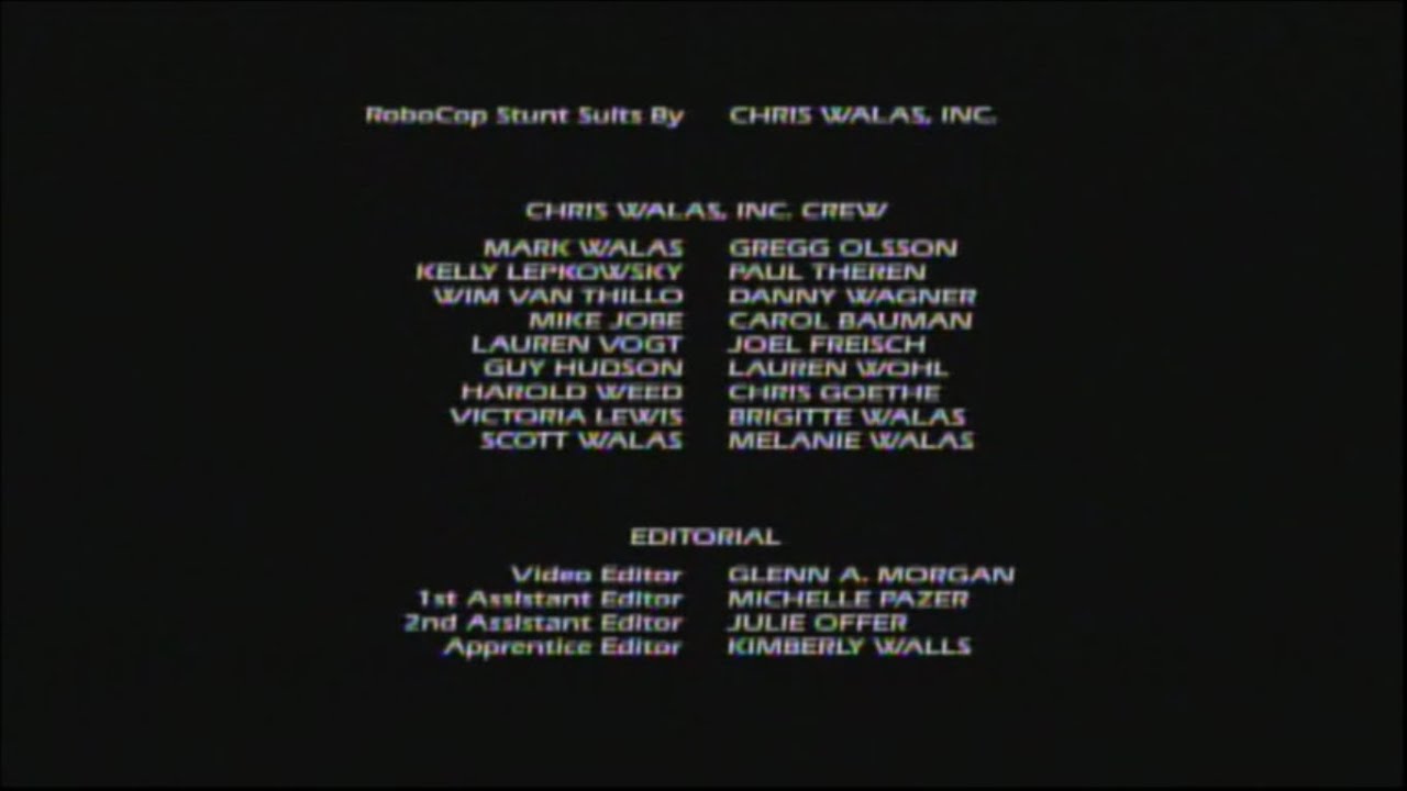 RoboCop 2 (1990) End Credits (HBO 2 2024)