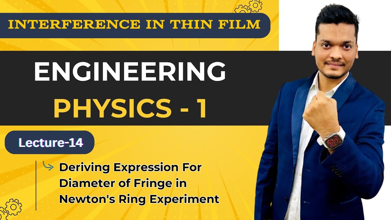 Deriving Expression For Diameter of Fringe in Newton's Ring Experiment