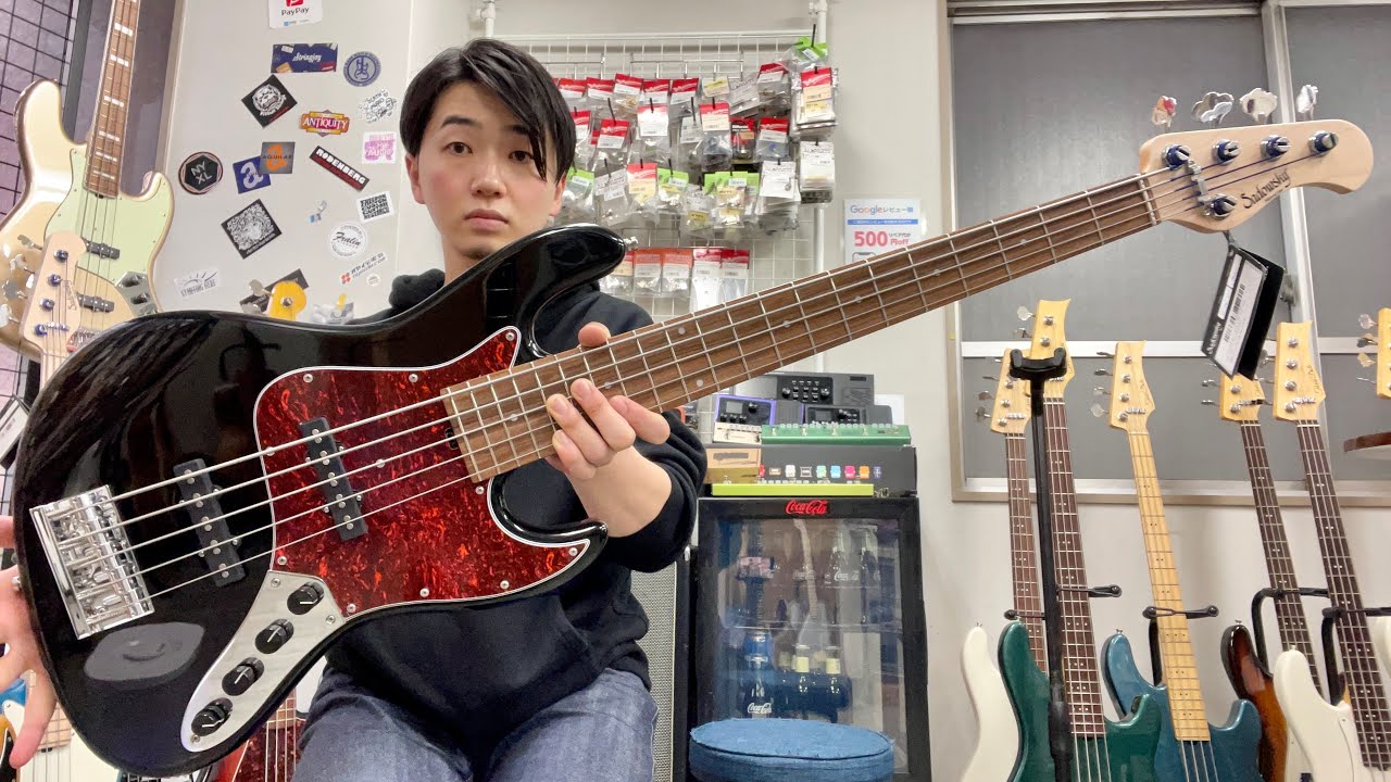 ドイツ製Sadowsky 5弦JB、かなり最強です！