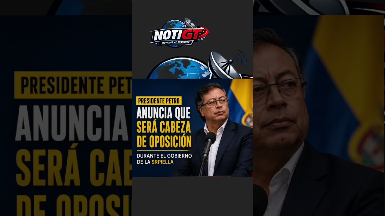 Gustavo Petro ser&aacute; cabeza de oposici&oacute;n durante el gobierno de la srpiella #noticias