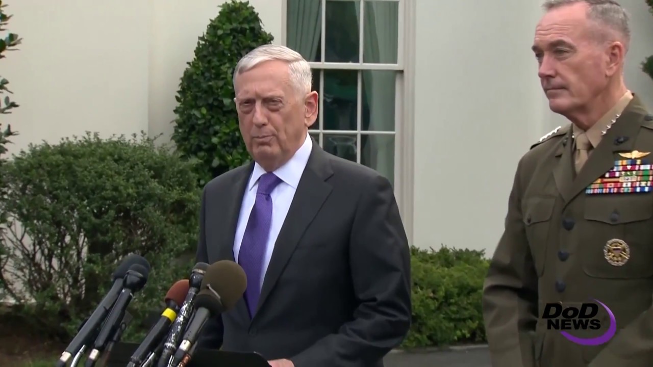Mattis Briefs Press on North Korea