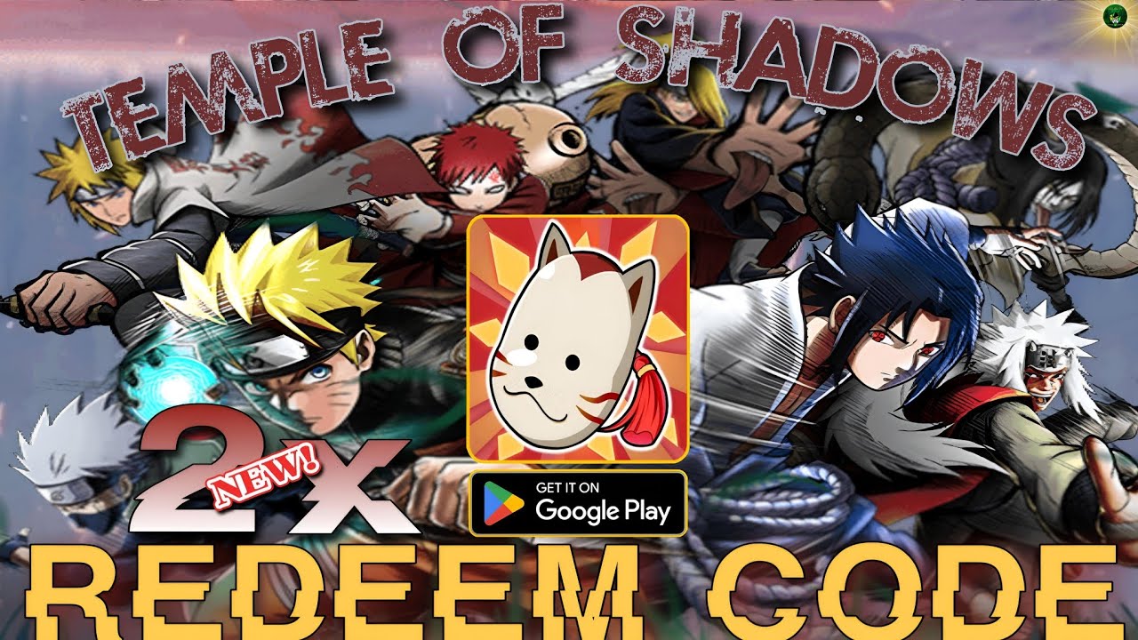 Temple Of Shadows New 2X Gift Code 🎁 New Gift Code Valid Til Jan 16/26🔥Naruto Idle RPG android/iOS