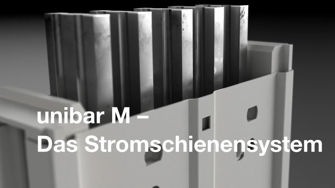 Stromschiene unibar M: Optimale Flexibilit&auml;t f&uuml;r maximale Leistung.