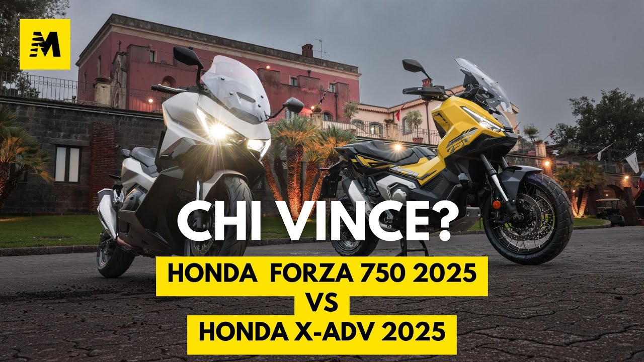 Honda X-ADV Vs Forza 750 TEST: chi vince tra i due maxi-scooter?