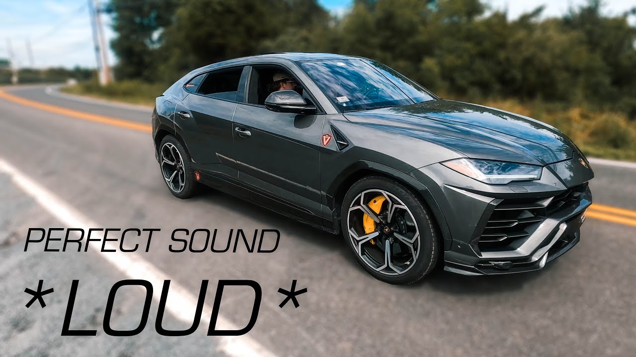 Lamborghini Urus with Valvetronic Designs Free Flow Downpipes
