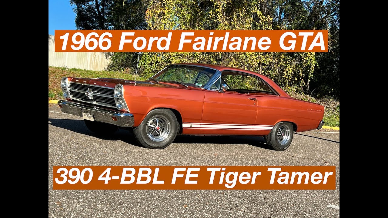 1966 Fairlane GTA: Ford's 390-Cube Tiger Tamer