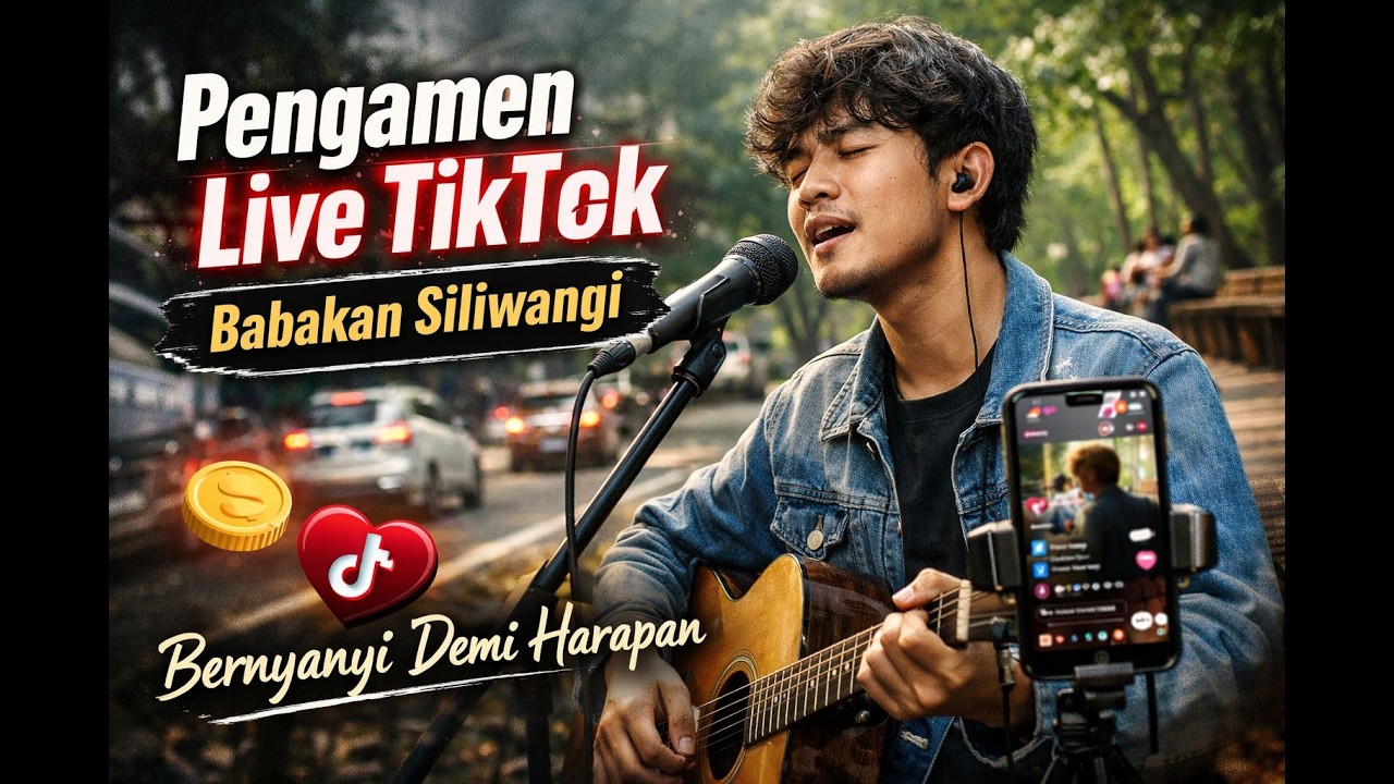 Kisah Pengamen Live Tiktok Babakan Siliwangi